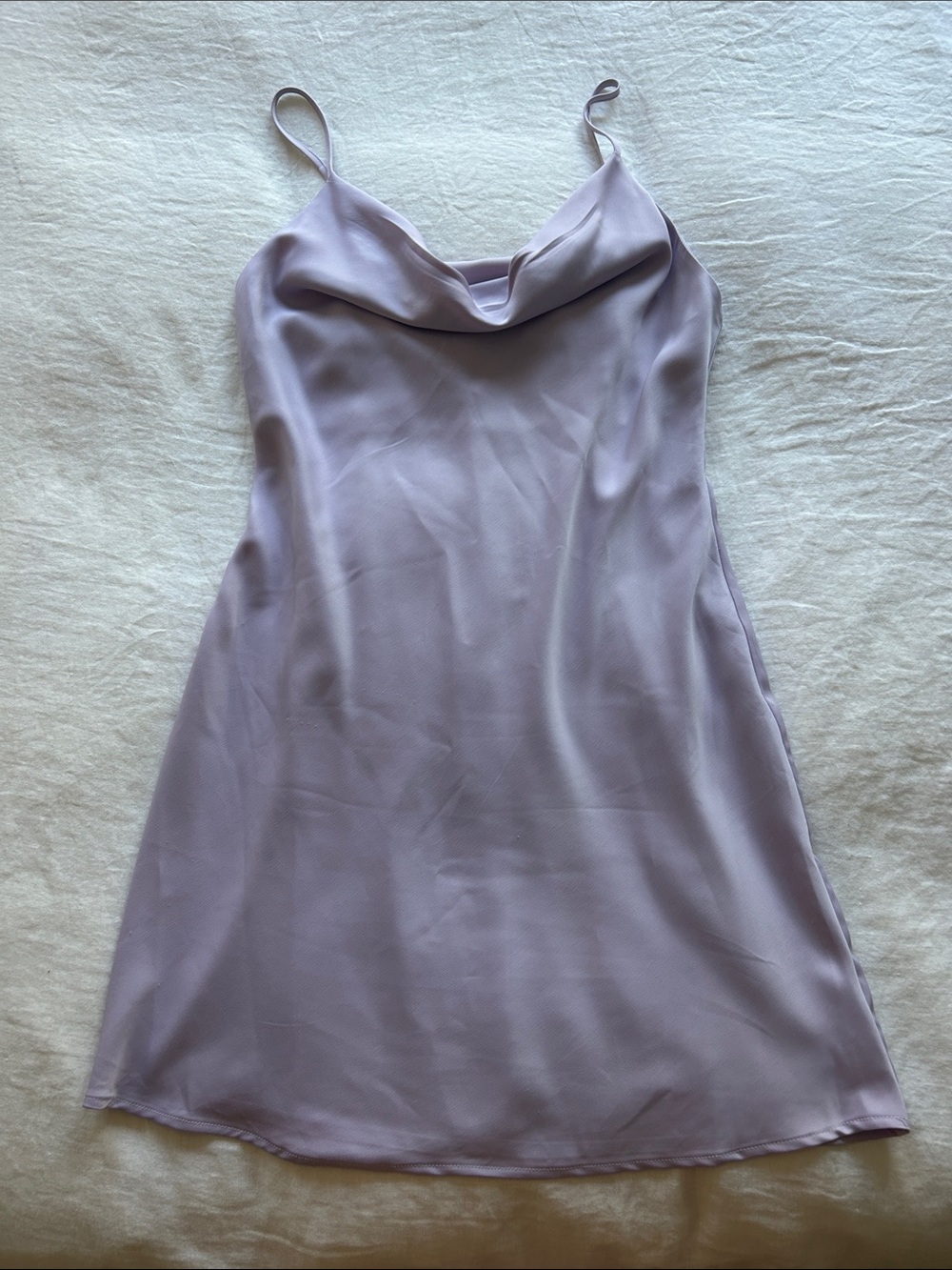 urban outfitters cowl neck lilac dress sz M